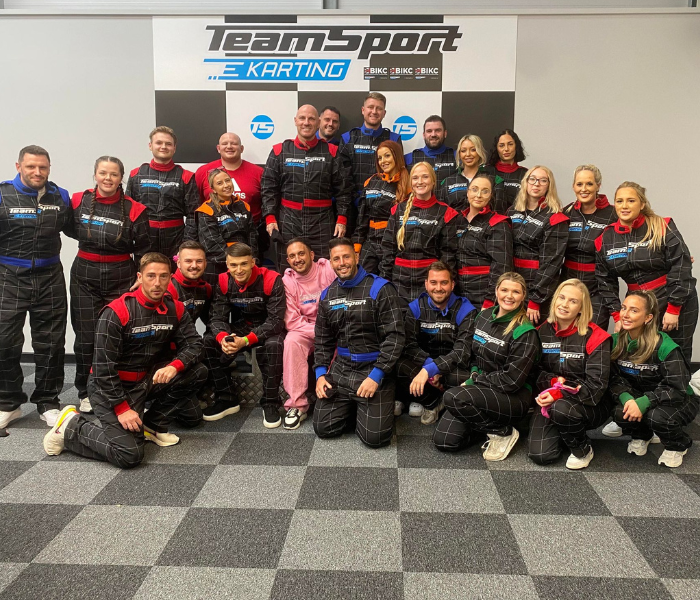 The SCG team at Go-Karting